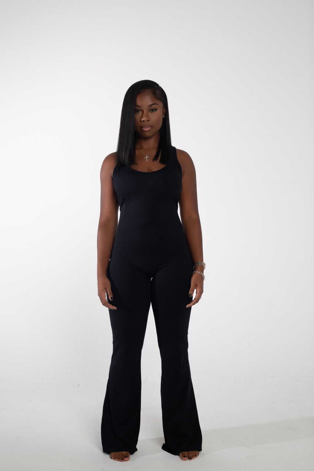 4Leaf Backless Jumpsuit