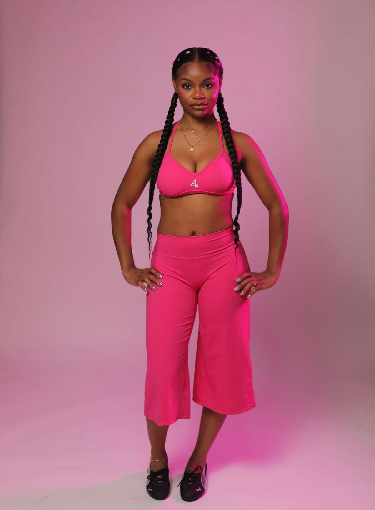 In The Pink Gaucho Set