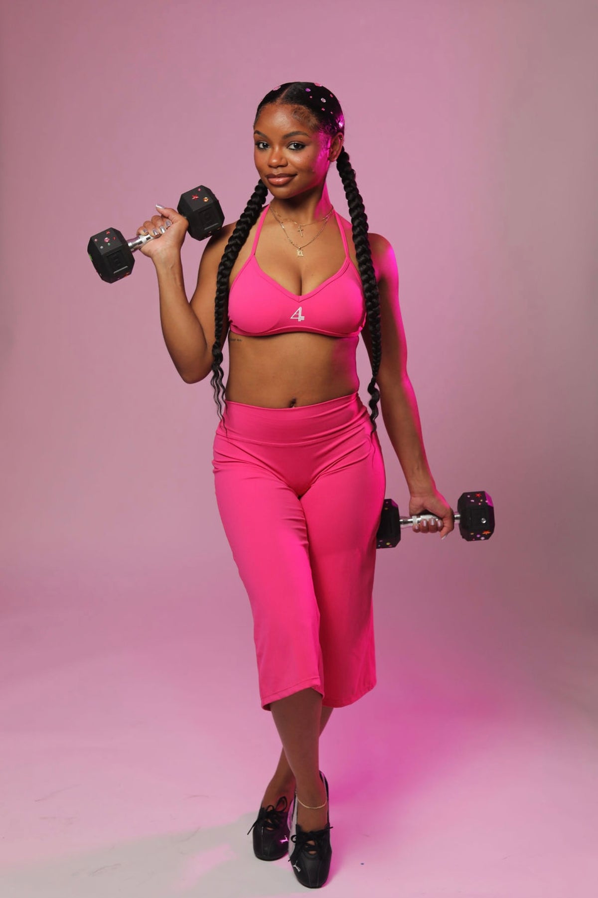In The Pink Gaucho Set