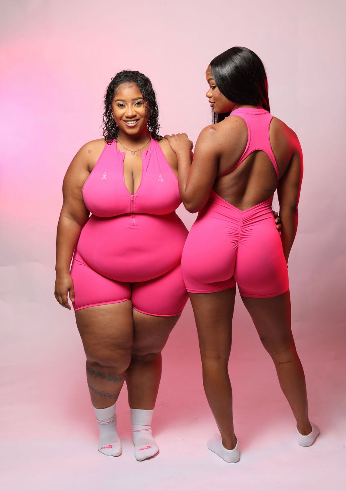 IN THE PINK back romper