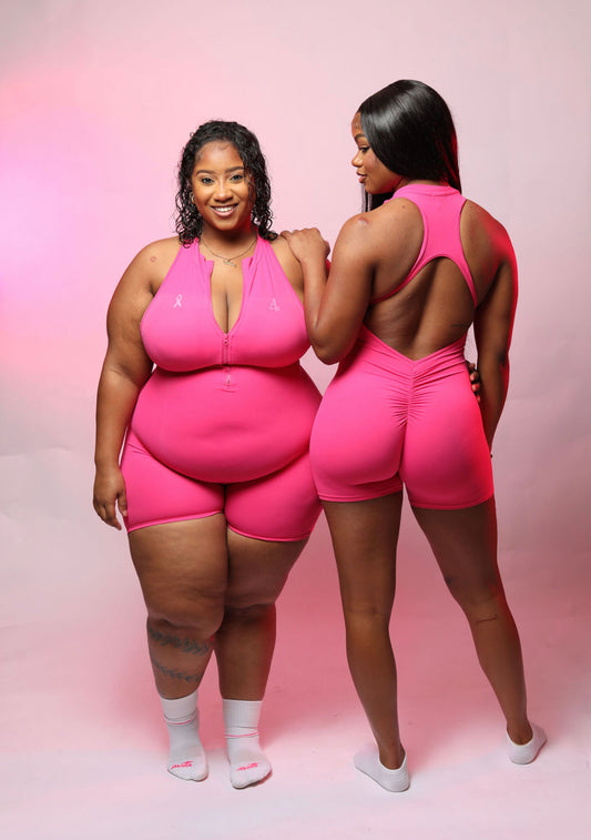 IN THE PINK back romper