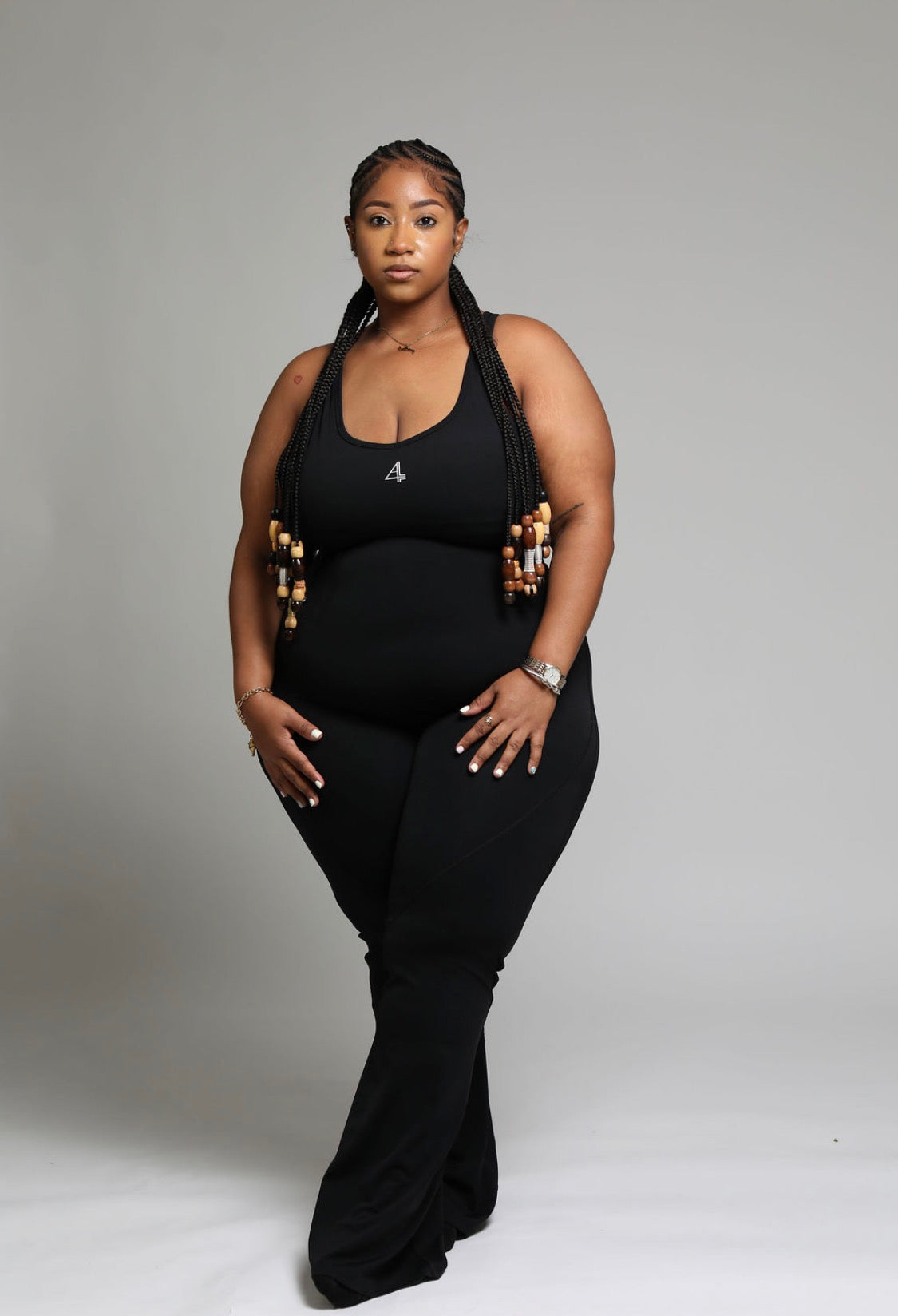 4Leaf Backless Jumpsuit
