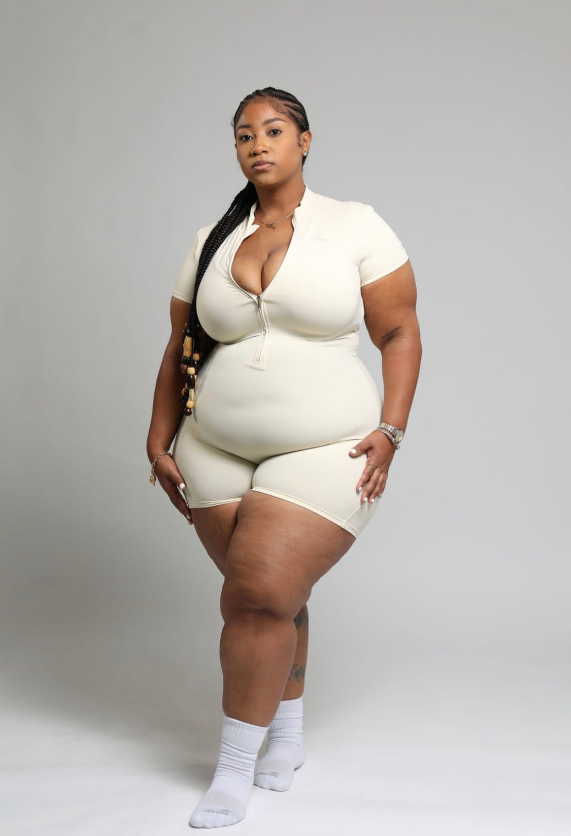 4Leaf Sleeved Jumpsuit