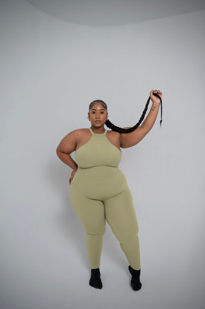 4Leaf Backless Fitness Jumpsuit